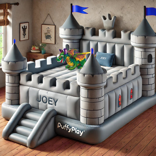 Cama clásica estilo castillo
