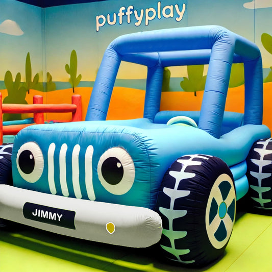 Divertida cama Jeep